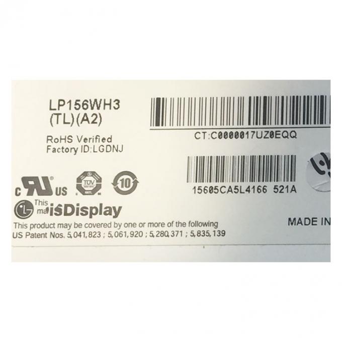 LP156WH3 TLA2はラップトップLCDの1366x768のスクリーン/15.6ラップトップの表示LVDS 40 PINを使用しました