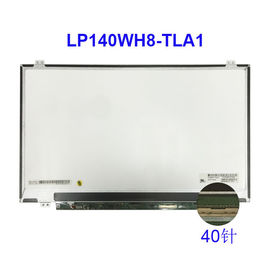 LGのラップトップのためのLVDS 40 Pin 14のインチHD LCDの表示Lp140wh8 Tla1 1366x768